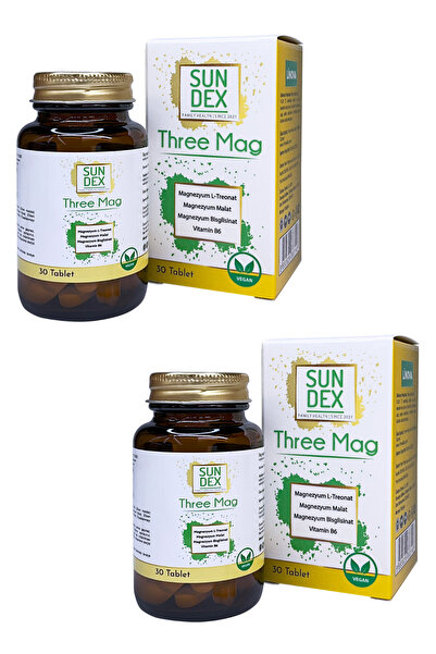 Sun Dex Family Health Since 2021 Three Mag 2’li Paket (magnezyum L-treonat + ...