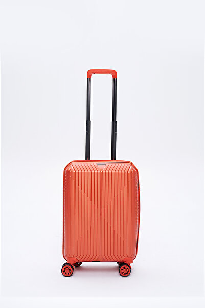 Torry Polipropilen Kabin Boy Kırılmaz Valiz Turuncu