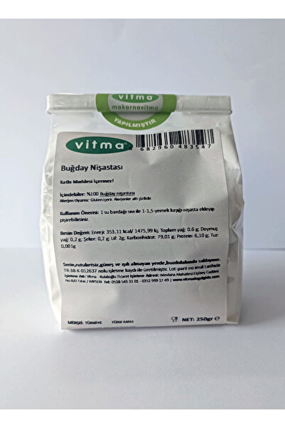 Vitma Nişasta 250gr