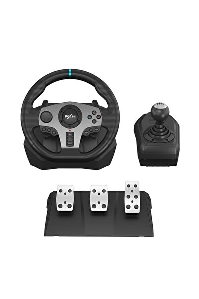 Genel Markalar V9 Gaming Racing Wheel 3 Pedallı Ve Vitesli Pc, Ps4, Ps3, Switch, Xbox One, Xbox Seri - KNA-472