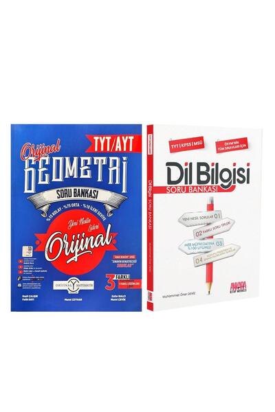 İndeks Akademi Yayıncılık Orijinal Yayınları TYT AYT Orijinal Geometri ve AKM...