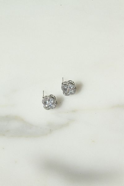 HEVISS Zircon Stone Necklace Earring Set