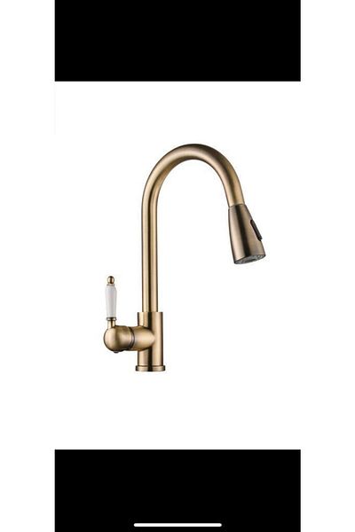 LPD Antique Spiral Kitchen Sink Faucet - E.m.a