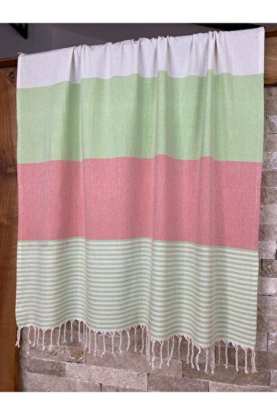 bohemian buldan Organic Cotton 90x190 Green Peshtemal