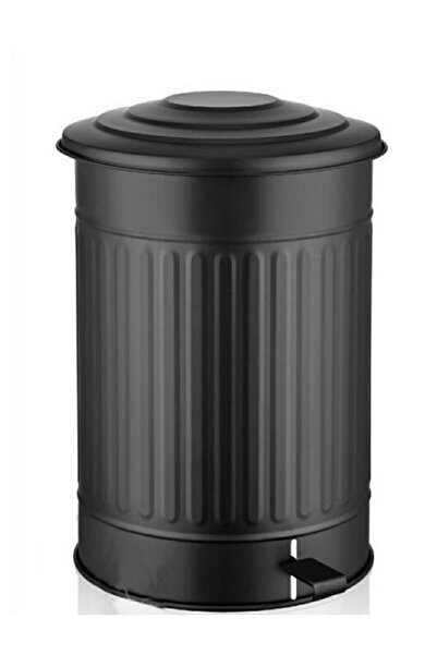 ESOSHHOME Pedal Mekanizmalı Çöp Kovası 37 Litre Siyah