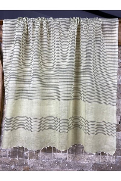 bohemian buldan Natural Yellow Cotton Peshtemal