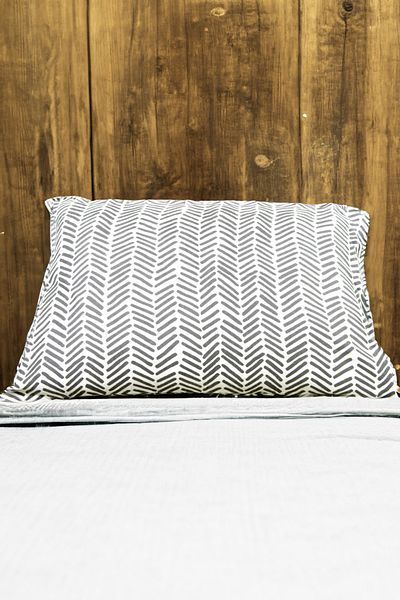 Menderes Home Μαξιλαροθήκη 2 τεμαχίων με σχέδιο Houndstooth - Βαμβακερή συλλογή φανέλα