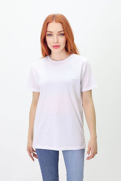 Get Crazy Unisex Oversize Βαμβακερό T-Shirt - Crew Neck, Κοντό μανίκι