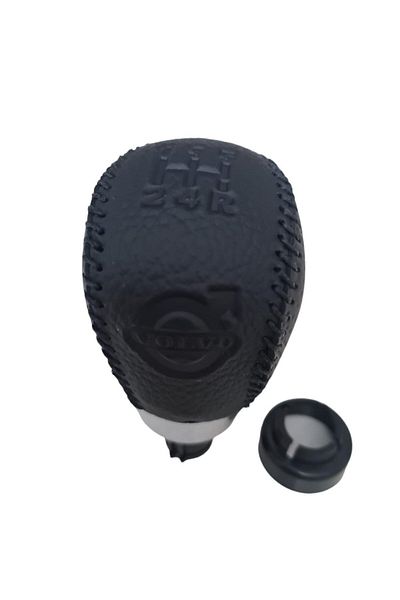 CABU 2005-2010 Model Volvo S40 V50 C30 Gear Shift Knob - Printed Leather