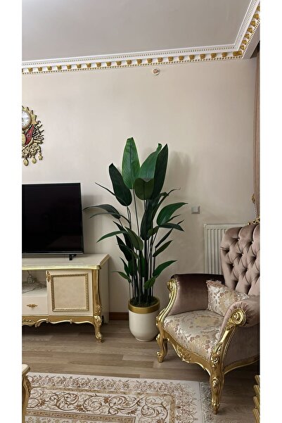 İremÇiçekçilik Harika Tasarım Salon Çiçeği200 Cm Yapay Ağaç Bitki Köşe Çiçeği Yapay Ağaç Yapay Cicek