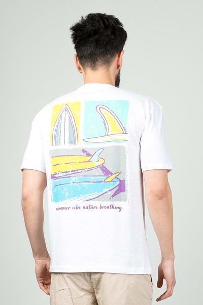 Cazador CAZ 4263 O.BIS - Λευκό T-Shirt