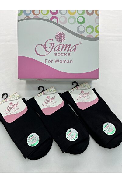 Gama Çorap 3 части бамбукови естествени 100% тънки летни дамски чорапи без найлон