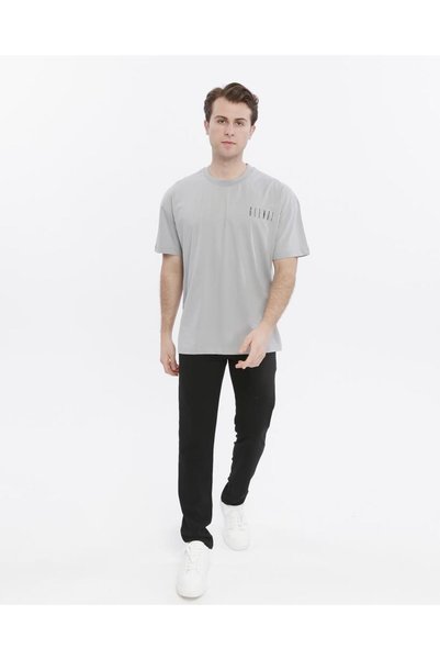 glendi Oversize Print Detailed T-Shirt