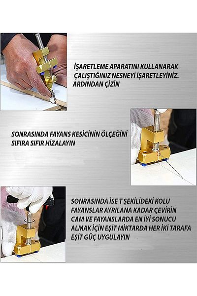 ÖZGÜNTİC. Glass And Granite Cutting Tool Diamond Professional New Product