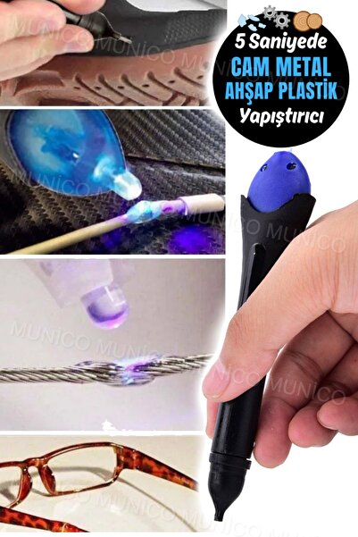 Munico Tutkal Kalem Cep Telefonu Hattı Onarım Aracı Herşeyi Yapıştıran Işınlı...