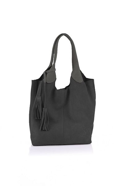 Getcho Elena Genuine Leather Suede Shoulder Bag - YC1969S