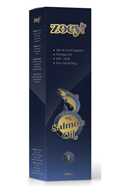 ZOEY PET PRODUCTS Kedi Ve Köpekler Için Omega 3 Somon Yağ- Balık Yağı