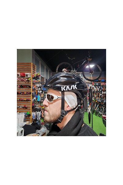 Bike And Art Under Helmet Hat