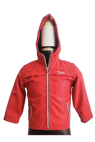 minitrends UNISEX Kids Raincoat - 100% Waterproof, Hooded, Lined, Zippered and Pocketed