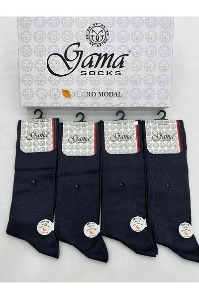 Gama Çorap Ανδρικές λεπτές καλοκαιρινές κάλτσες Micro Modal 4 τεμαχίων