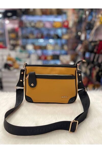 Pandora Bags Sarı Çapraz Askılı Kadın Omuz Çantası