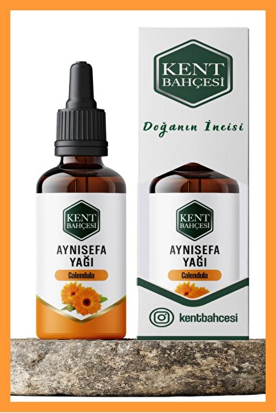 KENT BAHÇESİ Aynısefa Yağı 100 ml %100 Saf Doğal Ve Katkısız Aynı Sefa Calend...
