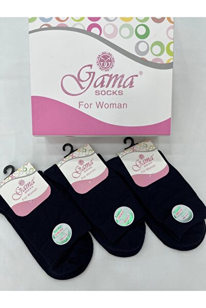 Gama Çorap 3 части бамбукови естествени 100% тънки летни дамски чорапи без найлон