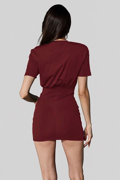 boutiquen Rochie cu mâneci scurte model 4002