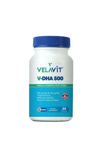 Velavit V-DHA 500 30 Yumuşak Jel Kapsül