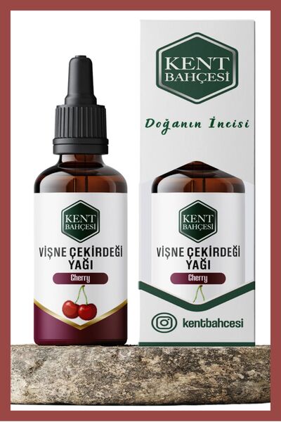 KENT BAHÇESİ 30 ml Cherry Seed Oil - 100% Pure Natural, Additive-Free Cherry ...