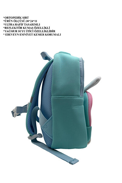 Color Bags Ортопедична сумка для дитячого садка - водонепроникна, ремінь безпеки для батьків, модель B12