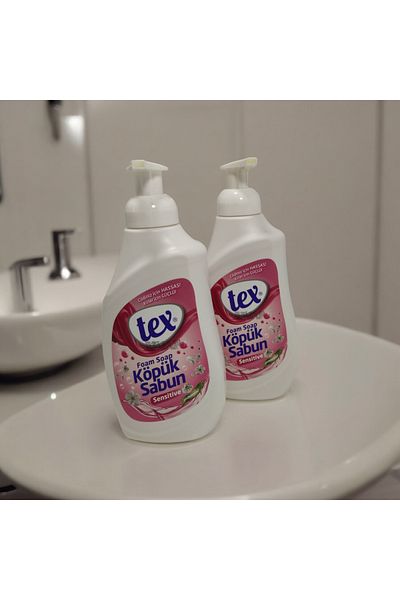 Tex Sensitive Foam Soap - Set of 2 750ml