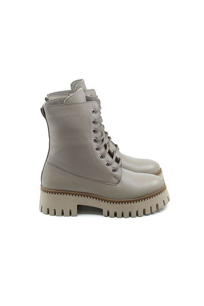 Gusse Bugatti - Women's Brown Genuine Leather Boots