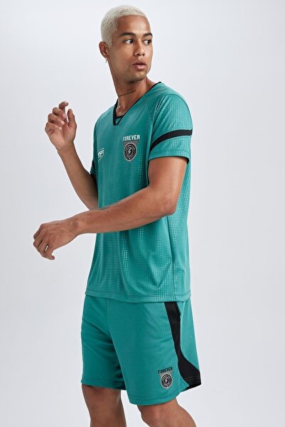 DeFacto Αθλητικό σορτς A1728ax23sm Model Fit Slim Fit