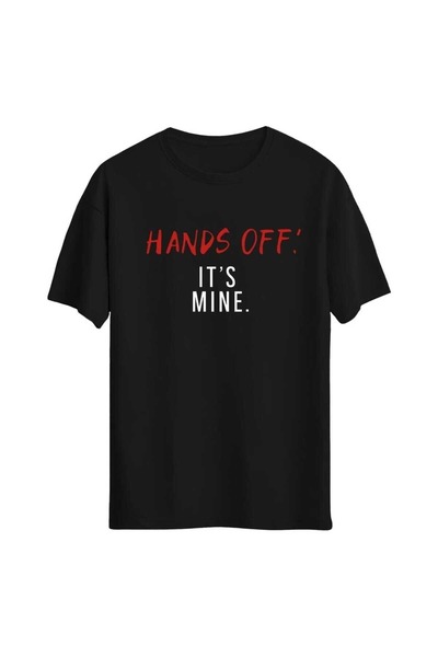 WOODROFFE Mâinile unisex dezactivate! Este fină. Tricou casual oversize cu de...