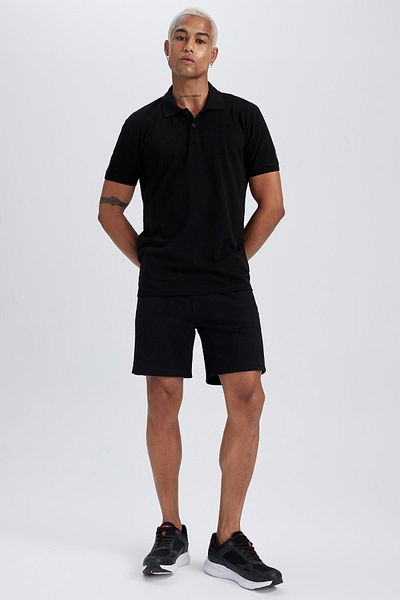 DeFacto Fit Slim Fit Σορτς Pique Z5498az23sp