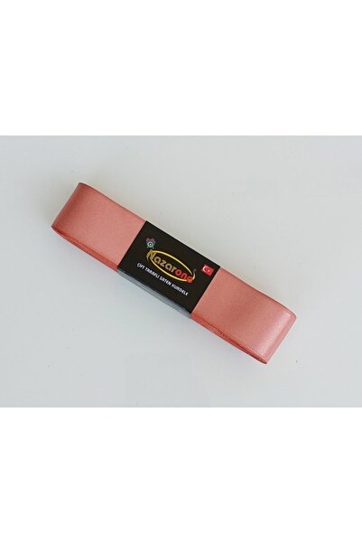 Kezban Tekstil Cordă Satin Somon Întunecat 3 Cm