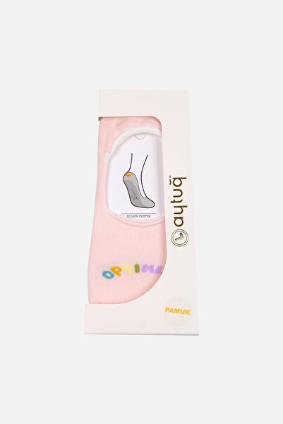 Mısırlı MISIRLI Aytuğ Kadın Pamuk 2 Çift Özel Kutulu Babet Çorap 31354 4