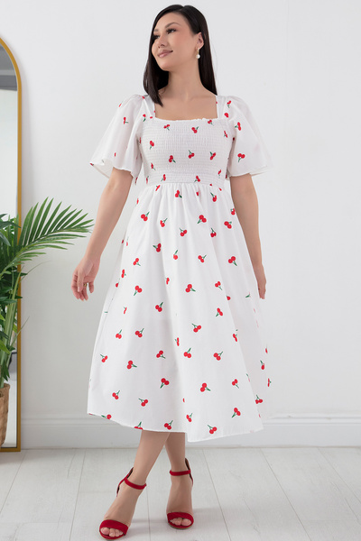 PULLIMM Φόρεμα Gipeli Polin με βολάν - GRS3483