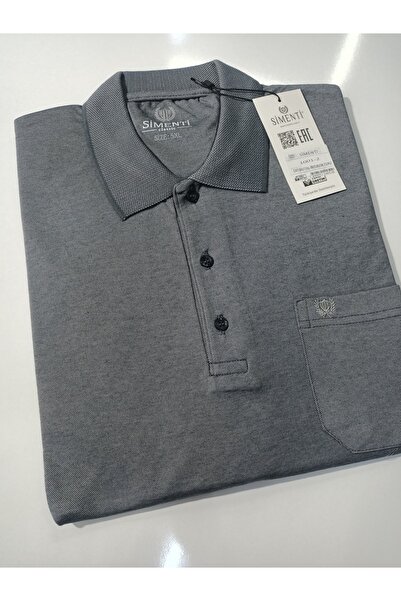 SİMENTİ klasik cepli battal 5xl 6xl t-shirt