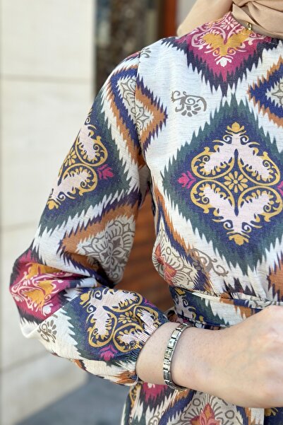 Gizce Indigo Manosya Dress