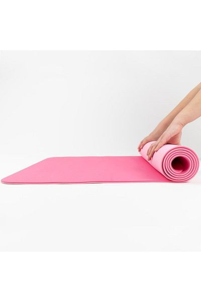 Mitr Pink Non-Slip Yoga & Pilates Mat
