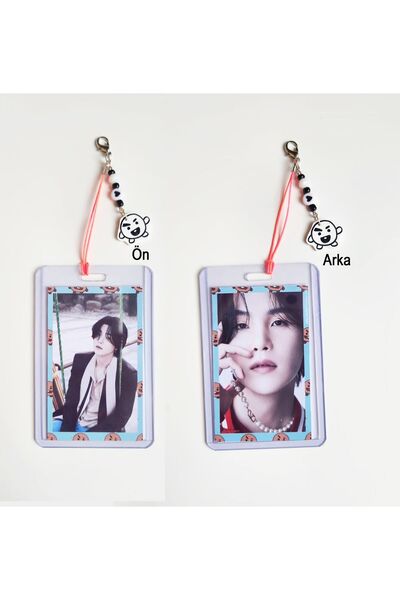 Güneş Kırtasiye BTS Suga Photocard Holder Toploader Pc