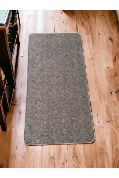 Prizma Natural Kaymaz Yıkanabilir Halı | Gri