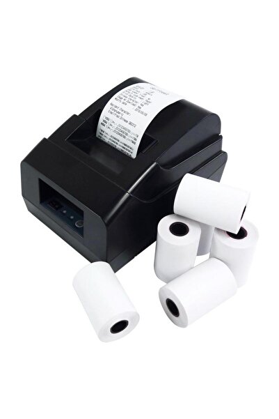 100 Adet 56*14 TERMAL Pos Cihazı Rulosu. 10 PAKET