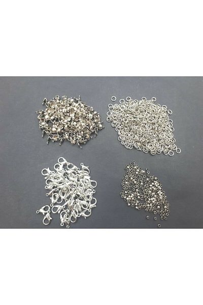 yiğit aksesuar Parrot Clip 5 Mm Ring Knot Hiding Bit Closure (4 SORTS)