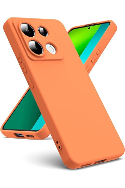 m.tk moveteck Case for Xiaomi Redmi Note 13 Pro 5g Launch Camera Protected Inside Velvet Soft Colorful Silicone Matte Feel