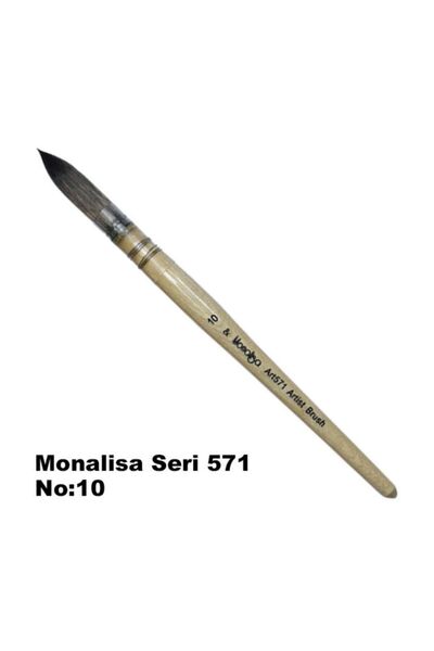 Monalisa Sulu Boya Fırçası Sincap Kılı Seri 571 No 10