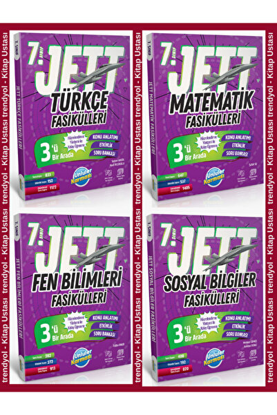 Ünlüler Karması ÜNLÜLER KARMASI 7. SINIF JETT TÜRKÇE-MATEMATİK-FEN-SOSYAL FAS...