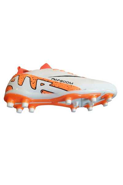 LALİGA Laliga Çoraplı Çocuk Krampon 565 Beyaz Turuncu 36-39